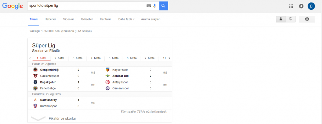 Google_SuperToto Elim, Ayağım, Google. Arama Yapmayı Biliyor muyuz?